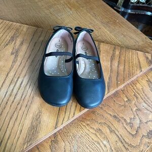 Black slip on shoes